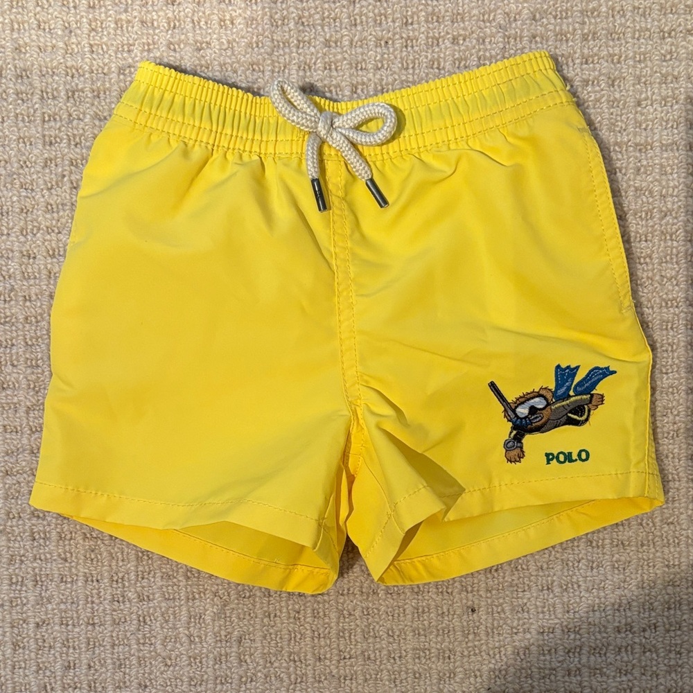 Polo by Ralph Lauren Kids Bright Yellow Shorts